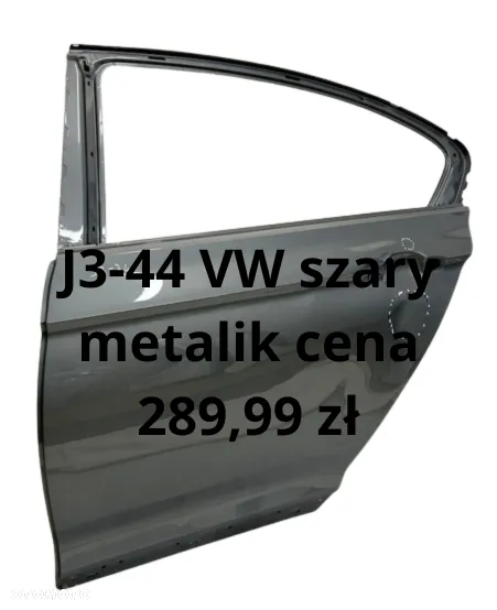 Hyundai Elantra 7 21-24r Drzwi tylne prawe tył Szare / Vw Passat B8 Sedan lewe 3G5888311E - 4