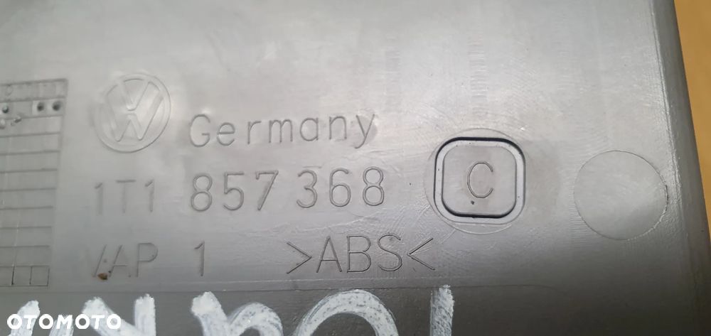 Półka schowek przełącznik ESP VW Touran 1T1857368C - 6