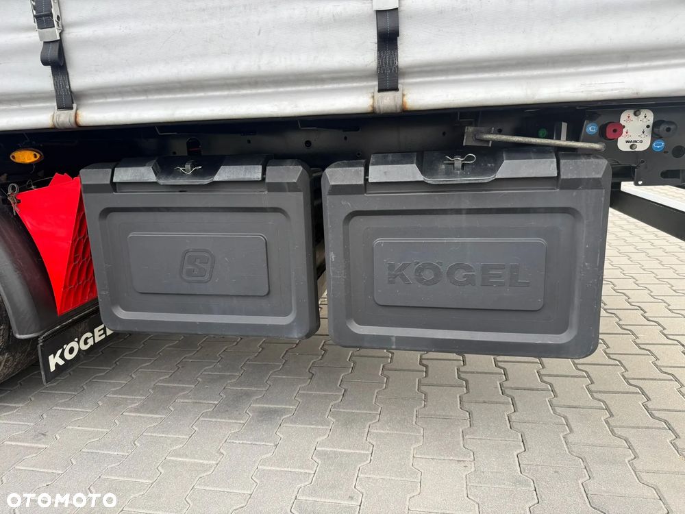 Kögel FIRANKA MEGA OSIE BPW ECO PLUS OS PODNOSZONA TARCZA - 11