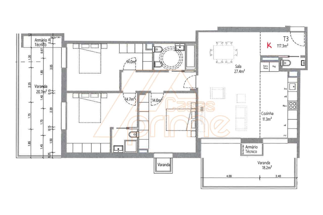 Apartamento T3 - Quinta da Portela - Coimbra/Venda - Grande imagem: 5/7