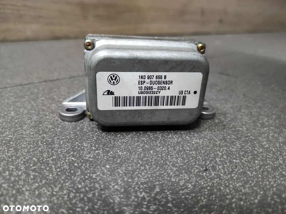 CZUJNIK MODUŁ SENSOR ESP 1K0907655B AUDI VW SEAT SKODA WYSYŁKA !!!!! - 1