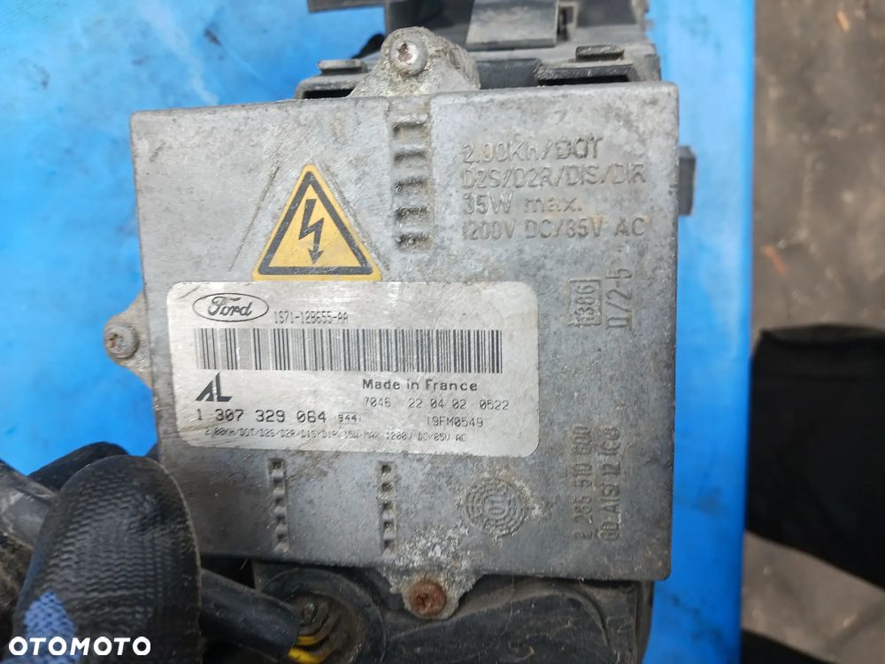 Lampa przód Ford Mondeo MK3 3 mk III REFLEKTOR XENON Kompletny przetwornica żarnik - 7
