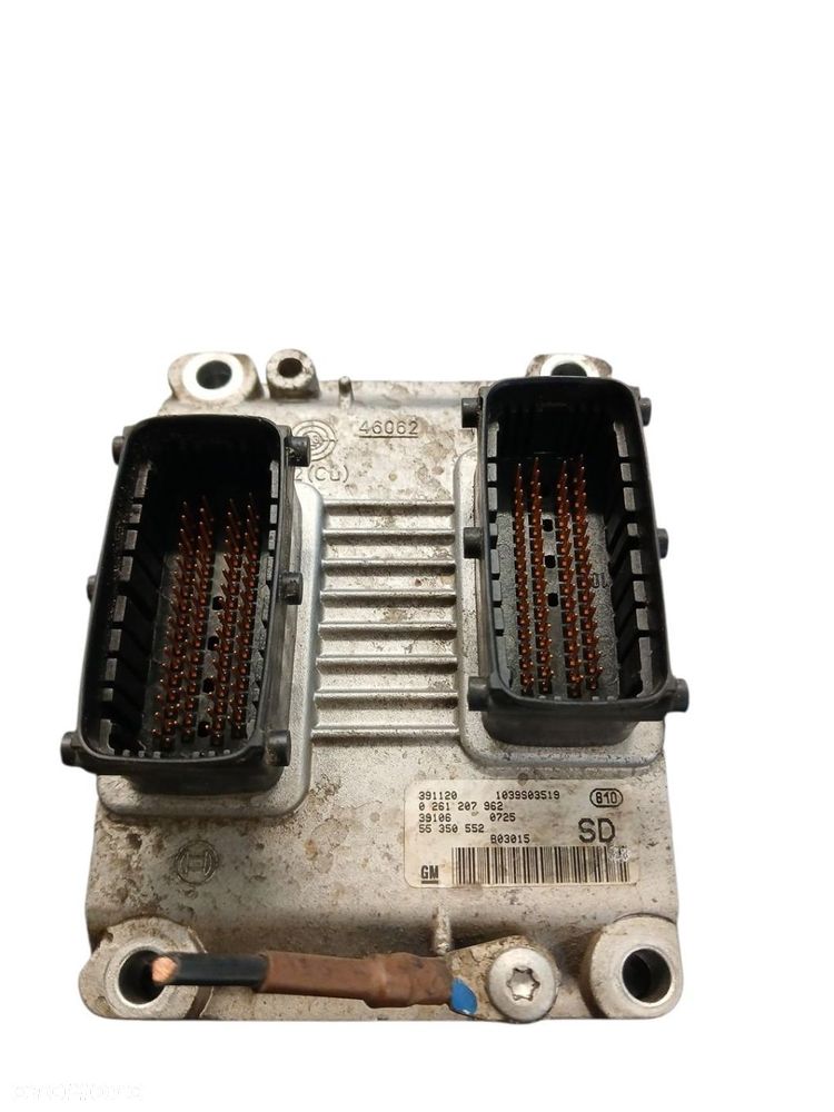 KOMPUTER STEROWNIK SILNIKA OPEL 1.2 16V 55350552 - 2