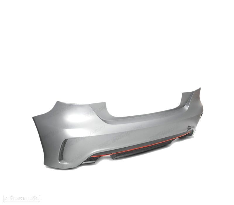 PARA-CHOQUES TRASEIRO MERCEDES A W176 12-15 LOOK AMG - 3