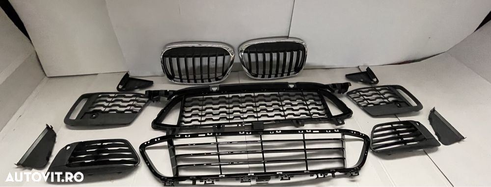 Grila grile BMW X1 F48 bara nara ornament - 5