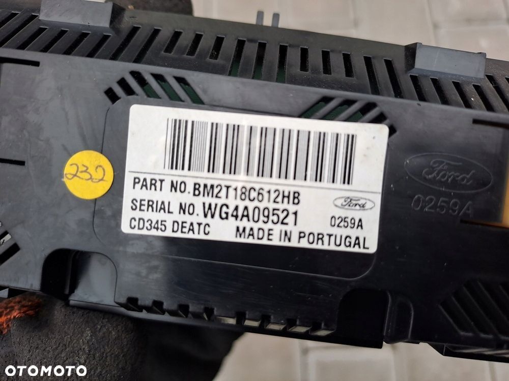 ford mondeo mk4 lift 10-14r panel sterowania nawiewu klimatyzacji europa - 2