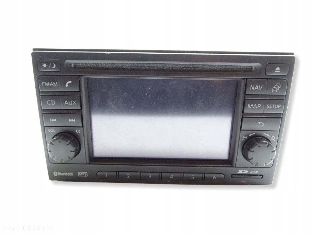 radio cd nissan qashqai j10 lift 10-13 r. 25915bh20c - 3