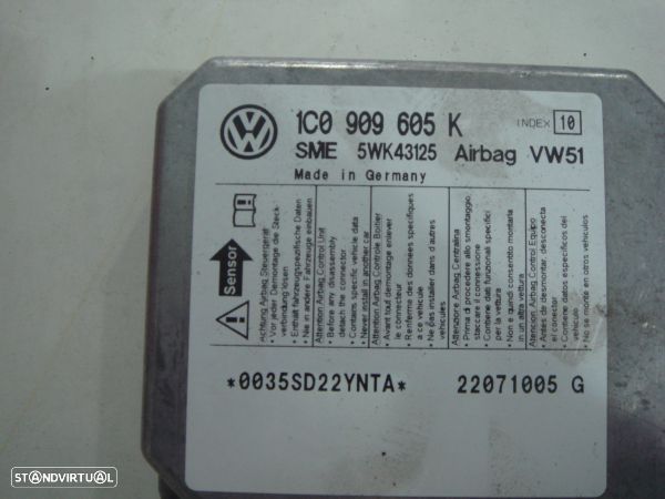 Centralina De Airbags Volkswagen Polo (9N_) - 3