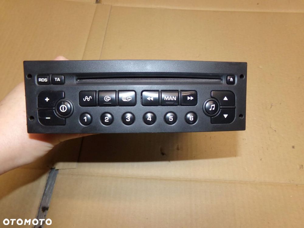 radioodtwarzacz 96488013xt peugeot 307 citroen c4 - 1