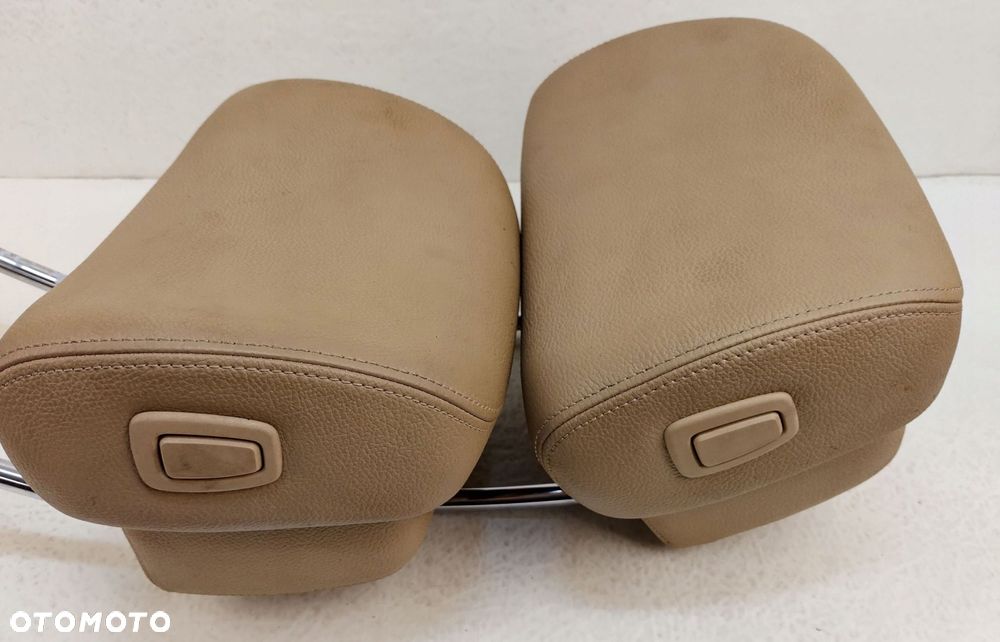 bmw x5 e70 06-13 aktywny zagłówek fotela przedniego jasna skóra - 5