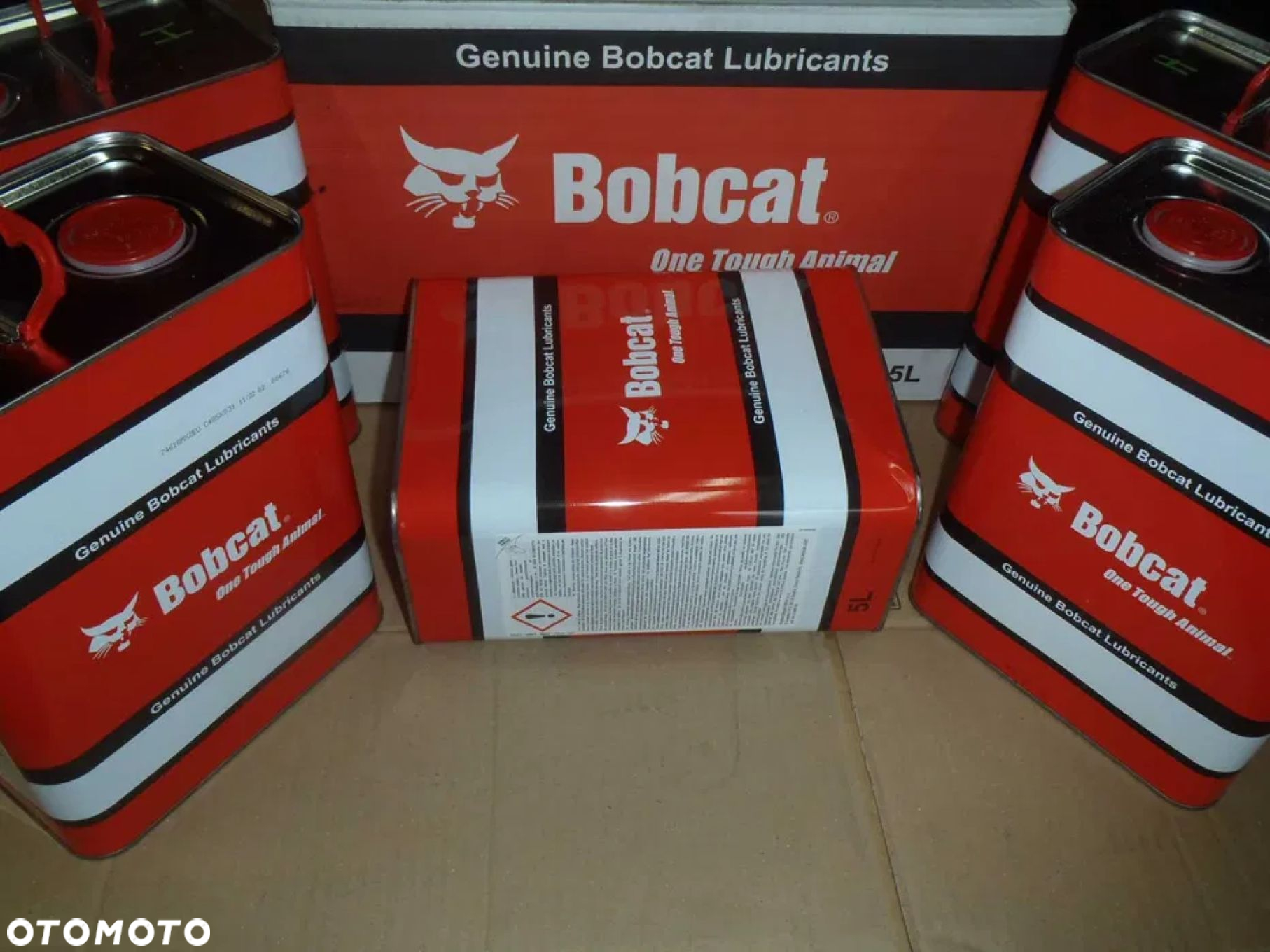 olej hydrauliczny przekładniowy silnikowy bobcat oryginał 5l - 5