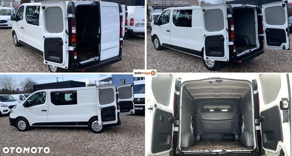 Renault Trafic L2H1 6cio osobowy Brygadowy DOKA Homologacja cięż. N1 FVAT23 Duża Ładowność 972kg - 7