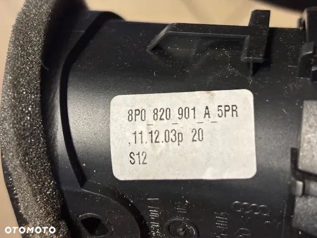 KRATKA KRATKI NAWIEWU AUDI A3 8P 8P0820901D 8P0820901A - 12