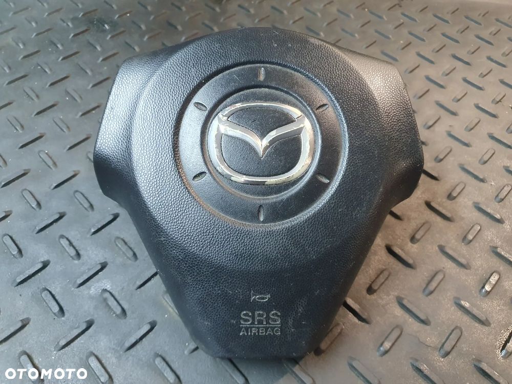 MAZDA 3 BK 03-09 - PODUSZKA KIEROWCY AIRBAG ORYGINAŁ POSIADAM 3 SZT - 1