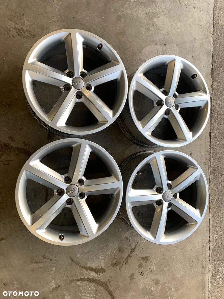 felgi aluminiowe Audi S line 18" 5x112 ET43 8J A6 C6 4F0601025DC - 1