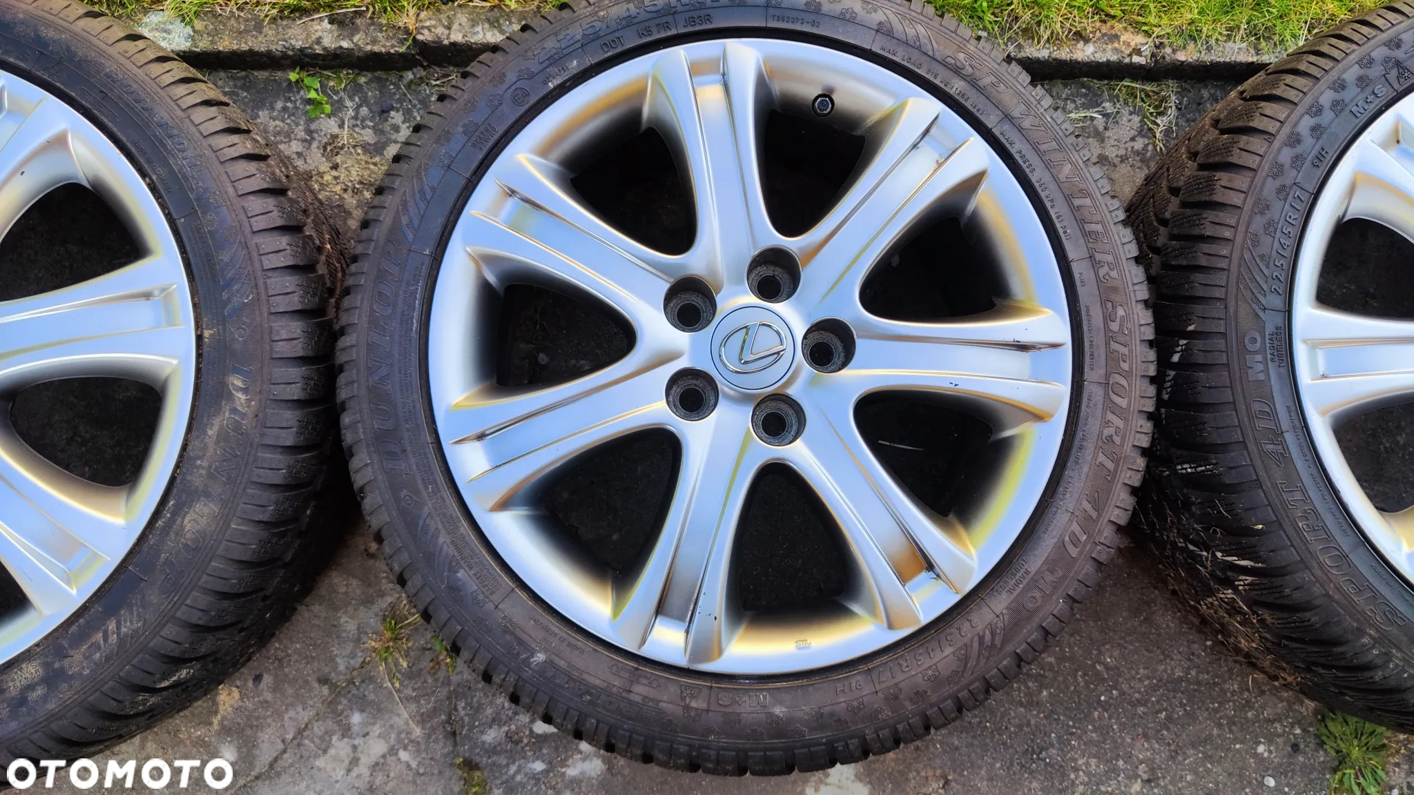 Lexus IS 300h 13- RC 200t 300h 14-17 Felga Aluminiowa z Czujnikiem Opona 1szt. - 4