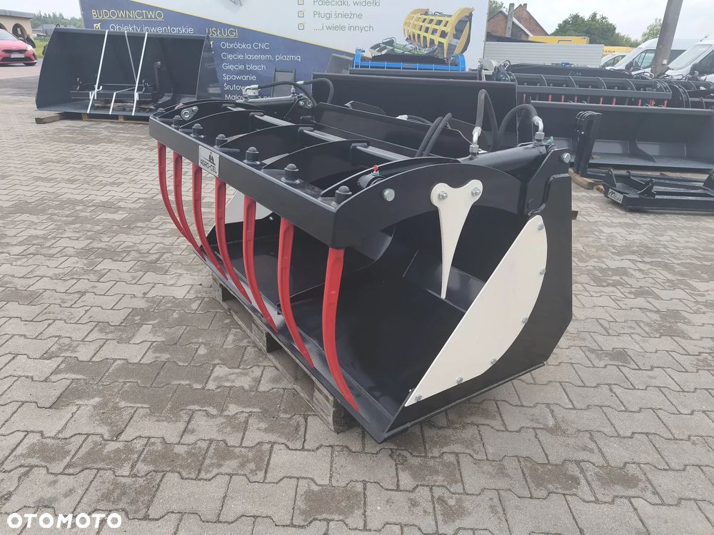 RATY! Łyżko krokodyl do tura, 240 cm, mocowanie Mailleux, Faucheux, euro, Weidemann - 1