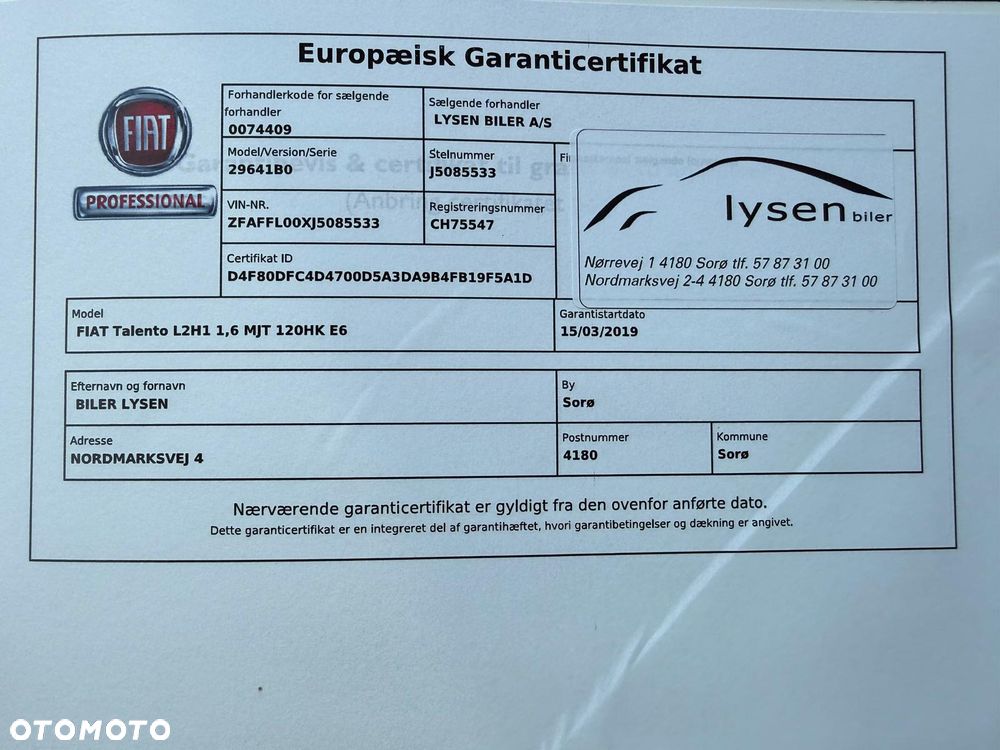 Fiat Talento 1.6 MJT 120KM Long - 27