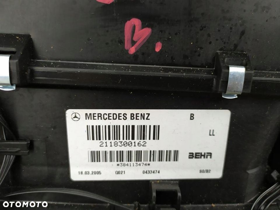 MERCEDES W211 E-KLASA NAGRZEWNICA KOMPLETNA EUROPA - 3