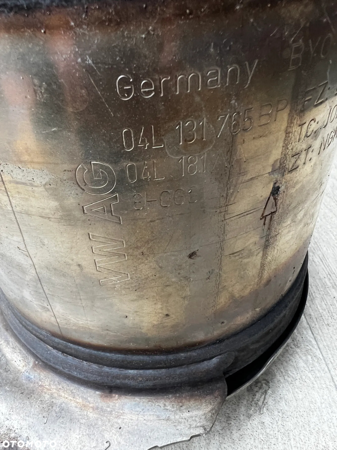 KATALIZATOR FILTR DPF 2.0 AUDI A4 B9 A5 04L131669H** - 5