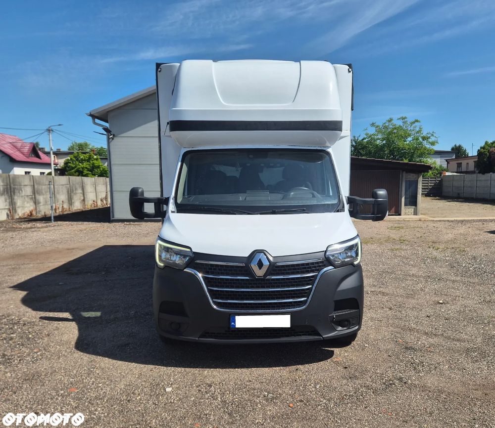 Renault MASTER FIRANA PLANDEKA 12EP 2.3 165KM SERWIS ASO BEZWYPADKOWY ZADBANY 2022 PODUSZKI FV23% REG. WYSOKOŚCI LED - 4