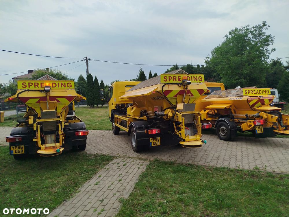 Mitsubishi Canter 6c18 Fuso 4x4 4wd gritter Pługo piaskarka Solarka komunalny 3.0 // 180KM //2016//30 000km// daily unimog Schmidt pfau rexter econ - 10