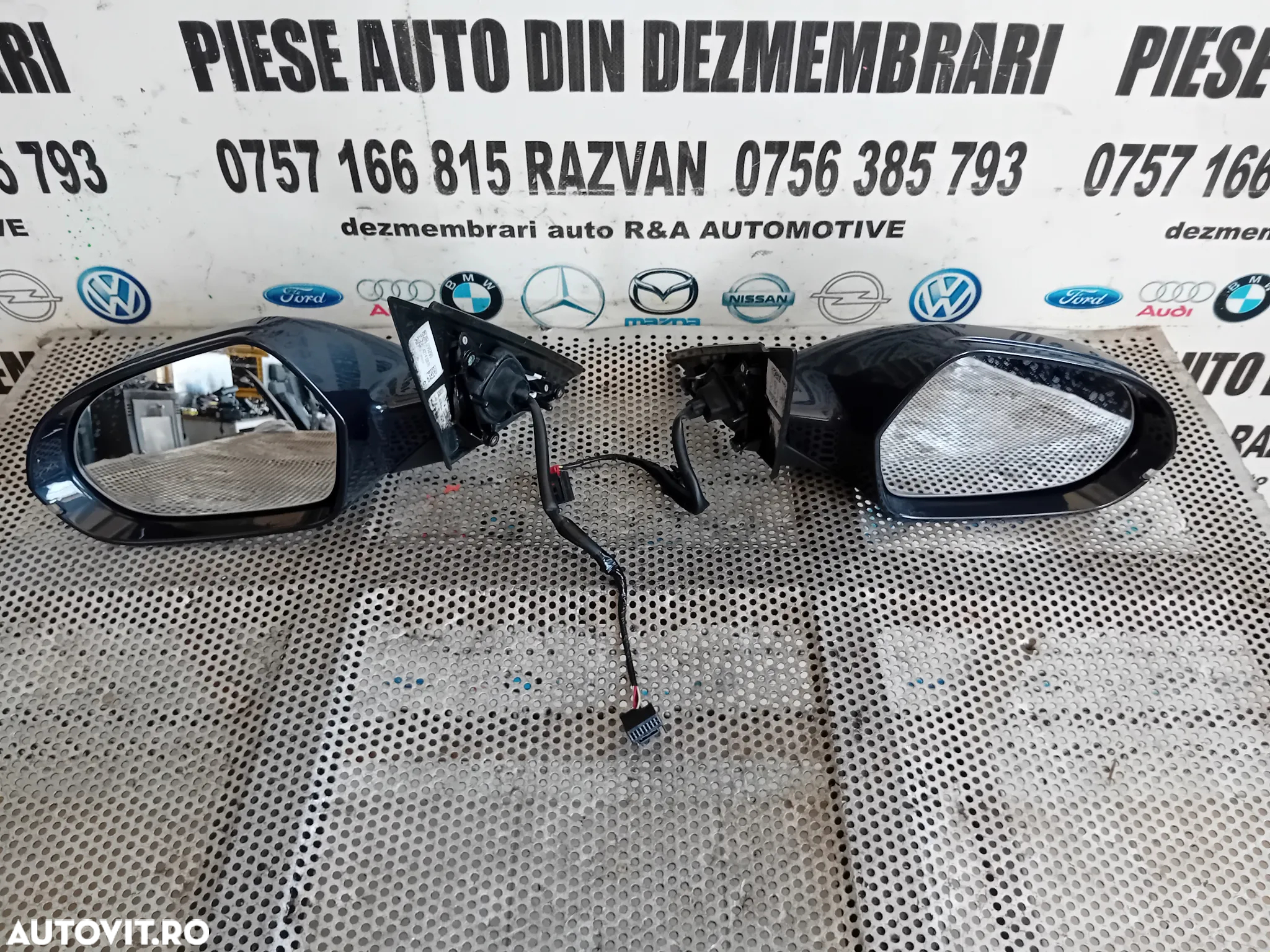 Oglinzi Oglinda Stanga Dreapta Audi A6 4G C7 2012-2018 Fara Rabatare 6 Fire La Mufa ANGLIA - 8