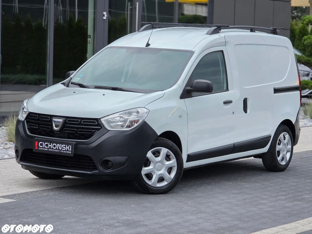 Dacia DOKKER Van 1.3 TCe Comfort Clim 100KM 5d Express I BEZWYPADKOWA z Polskiego Salonu I Wyjątkowo ładny i Zadbany Egzemplarz z Pełną Histroią Serwisową I Zabudowana Przestrzeń ładunkowa I Faktura Vat 23% I Pierwszy i Jedyny Właściciel I - 1