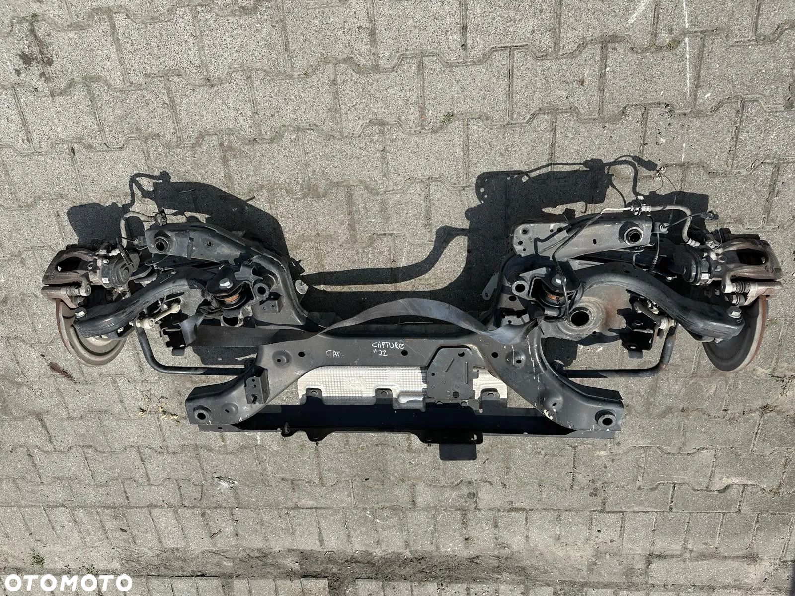 WÓZEK SANKI BELKA OŚ TYŁ RENAULT CAPTUR 22r  II 1.6 E-TECH HYBYRDA GWARANCJA FV - 1