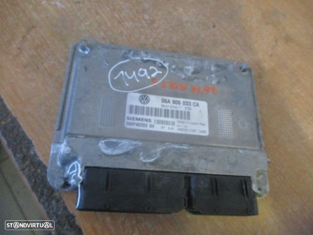 Centralina 06A906033CA VW GOLF 5 2005 1.6 I 102CV 5P CINZA SIEMENS - 1