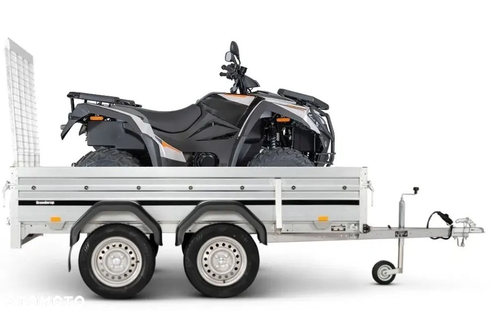 Brenderup Przyczepa BRENDERUP 2260 z rampą 750kg, wym. 258x128cm H 26cmcm, lekka towarowa - 6