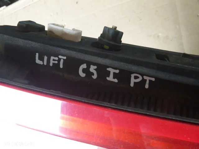LAMPA PRAWY TYŁ PRAWA TYLNA W KLAPĘ CITROEN C5 I LIFT SEDAN 04-08 - 8