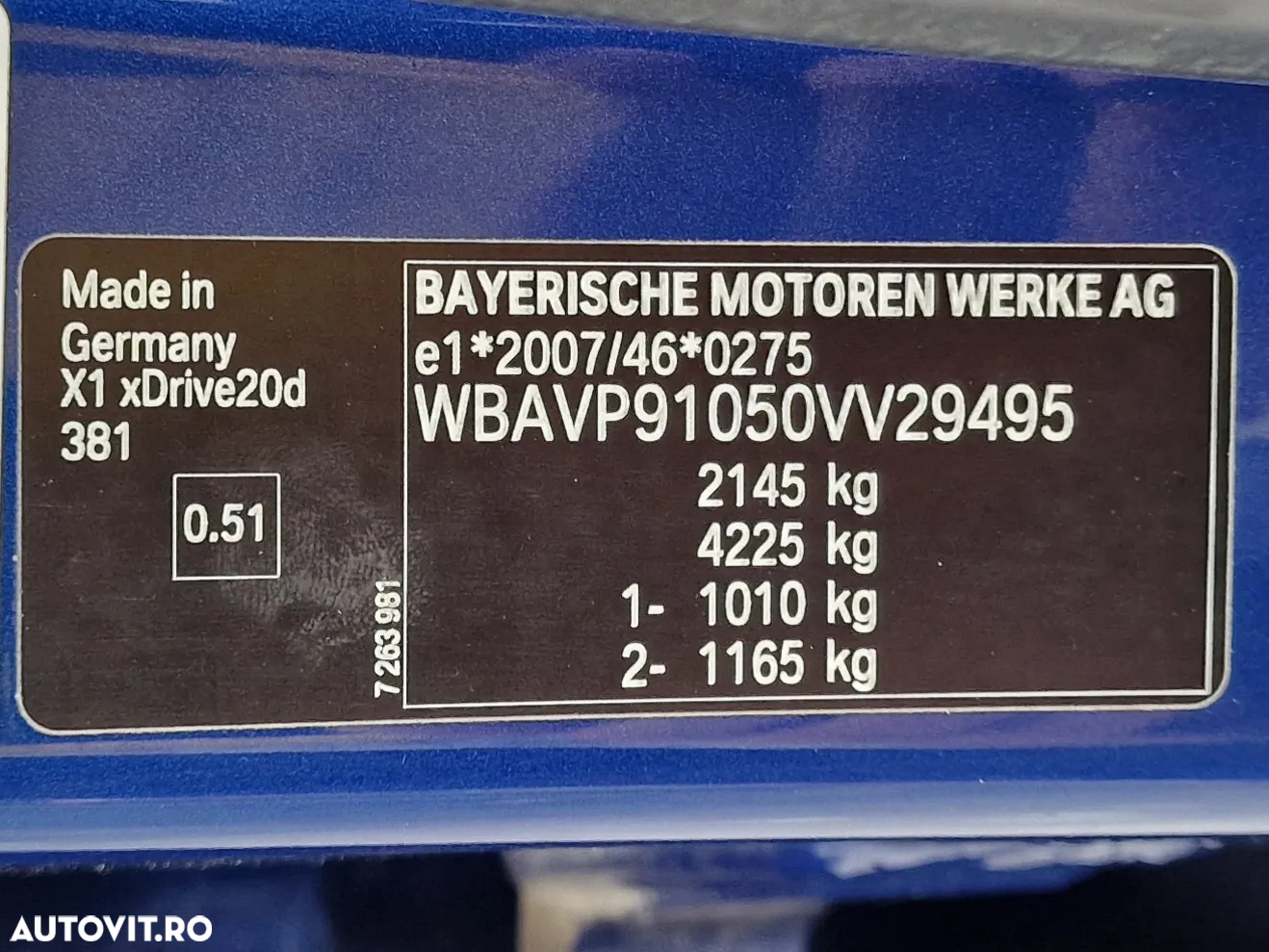 BMW X1 xDrive20d Aut. Sport Line - 29