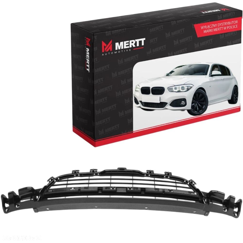 BMW 1 F20 F21 2015-2019 ATRAPA KRATKA W ZDERZAK ŚRODKOWA DOLNA 7371737 - 1