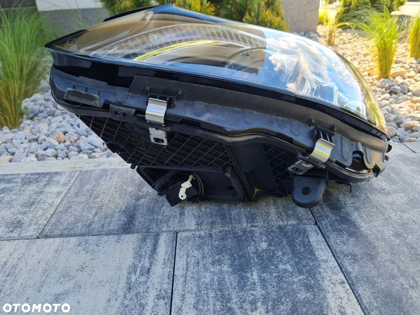 MERCEDES C KLASA W205 205 LIFT Lampa lewa przód Full Led Multibeam Chrom - 8