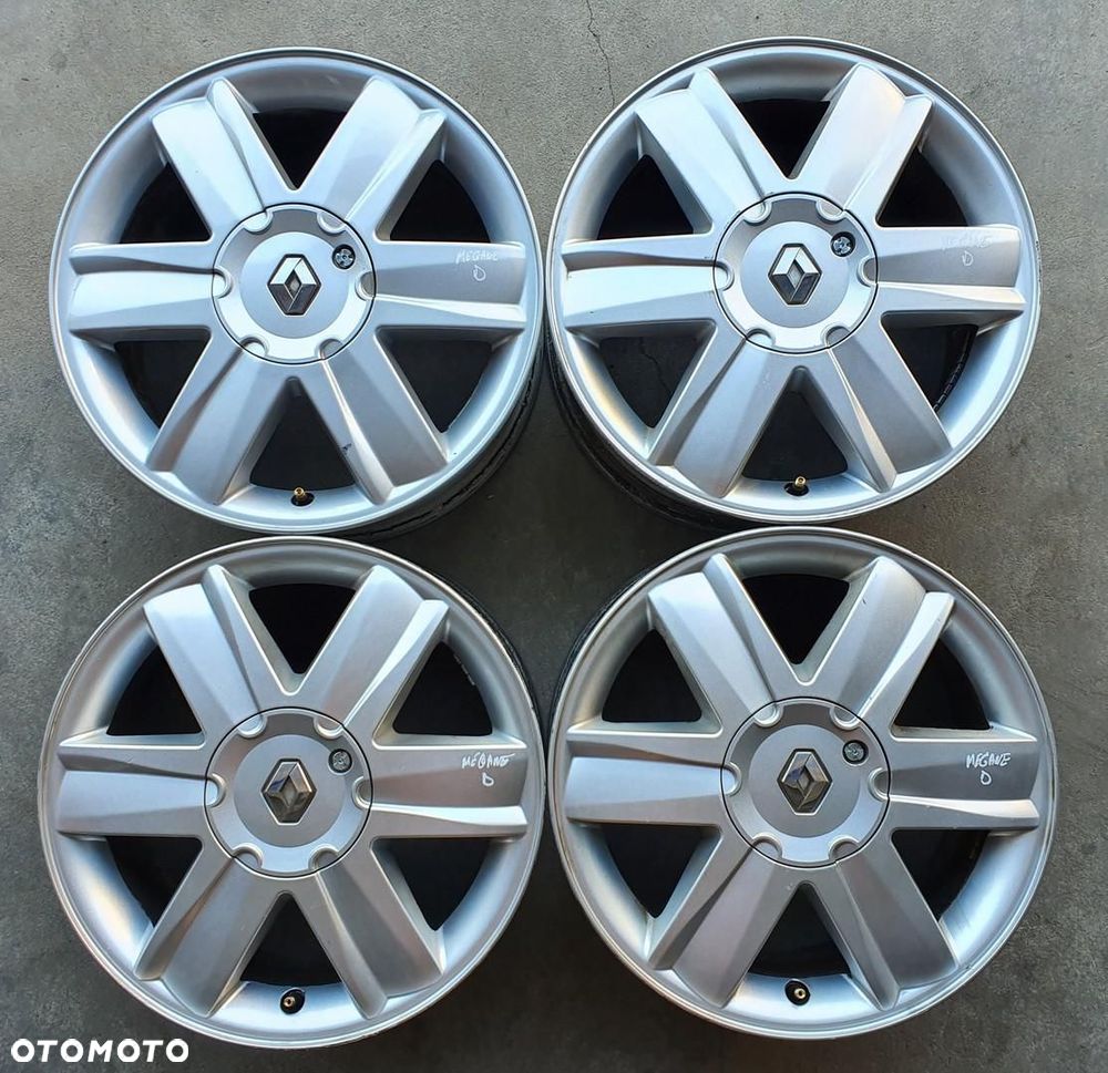 ALUFELGI FELGI 16 6.5J ET49 4X100 RENAULT MEGANE II 4SZT - 1