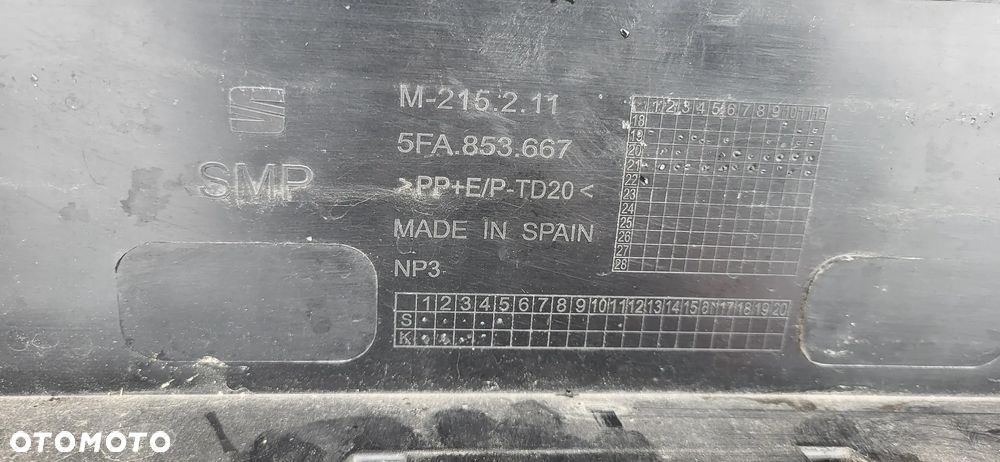 KRATKA ZDERZAKA PRZOD SEAT LEON IV CUPRA - 7