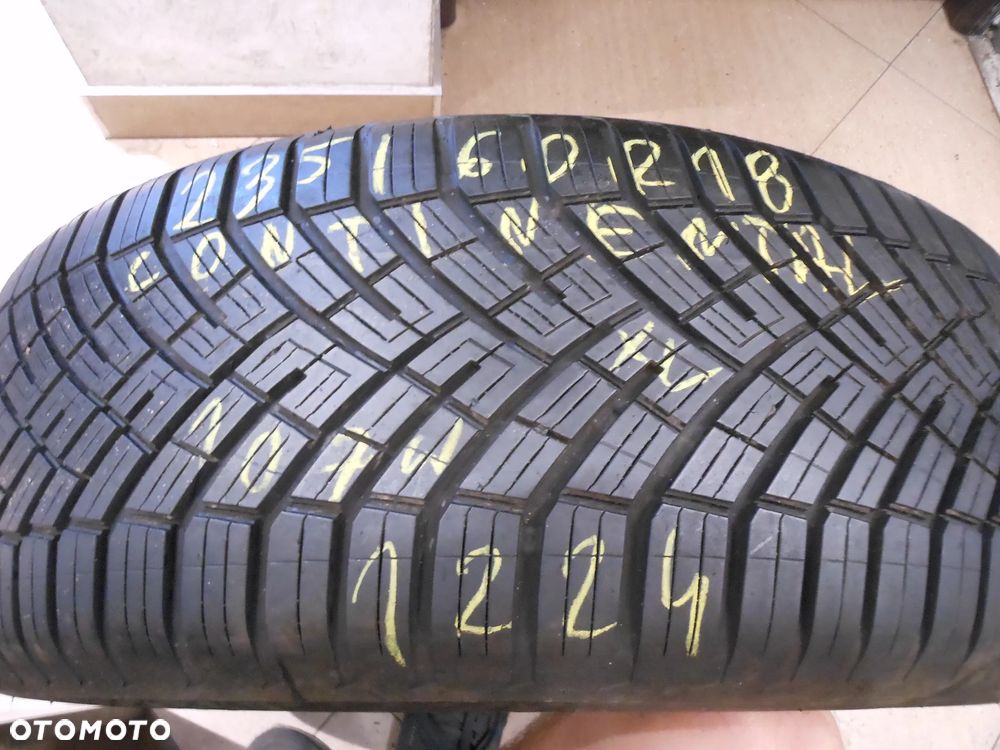 opona pojedyńcza 235/60r18 continental all season contact 2 7,4mm wielosezon - 1