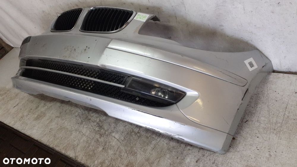 * ZDERZAK PRZÓD PRZEDNI DO BMW E87 SERIA 1 LIFT FL SREBRNY TITANSILBER HALOGENY - 3
