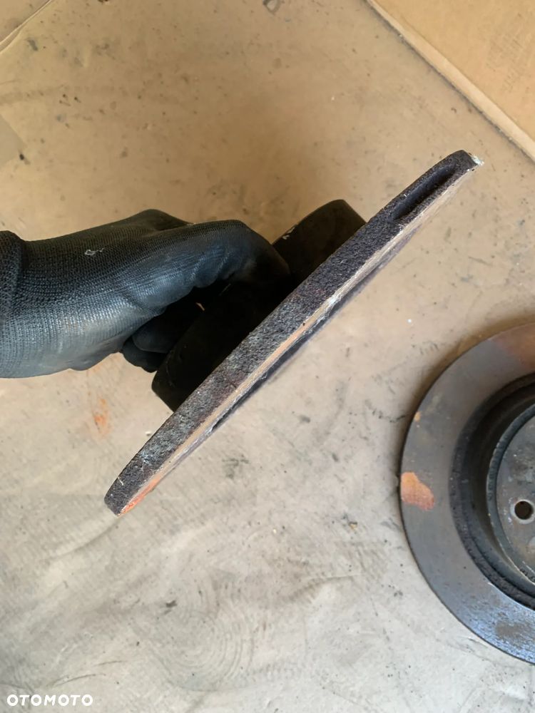 Tarcze hamulcowe tył tylne Opel Zafira C DAM - 2