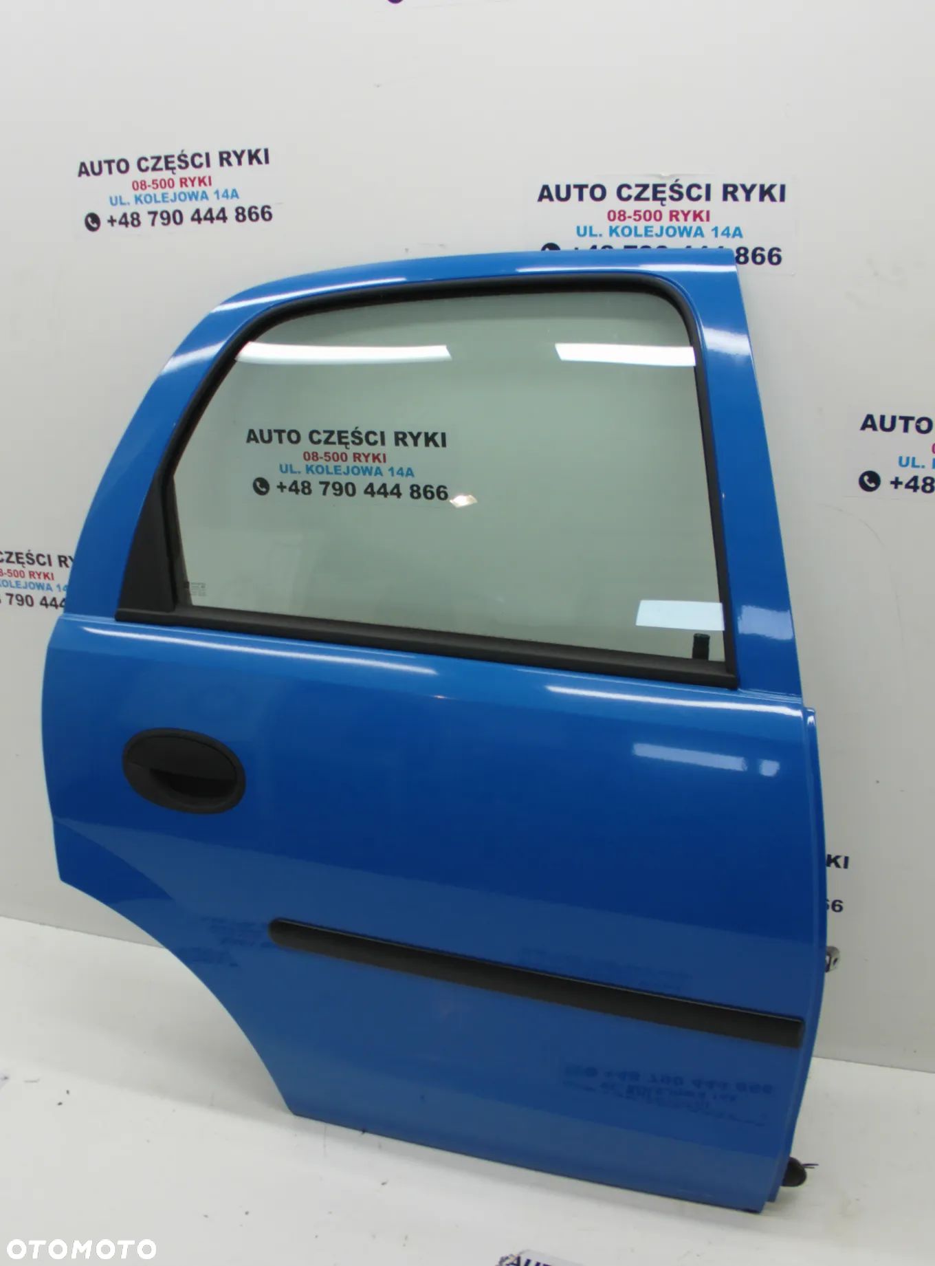 Opel Corsa C Drzwi prawy tył Zamek Klamka Szyba Zawias Z20A - 1