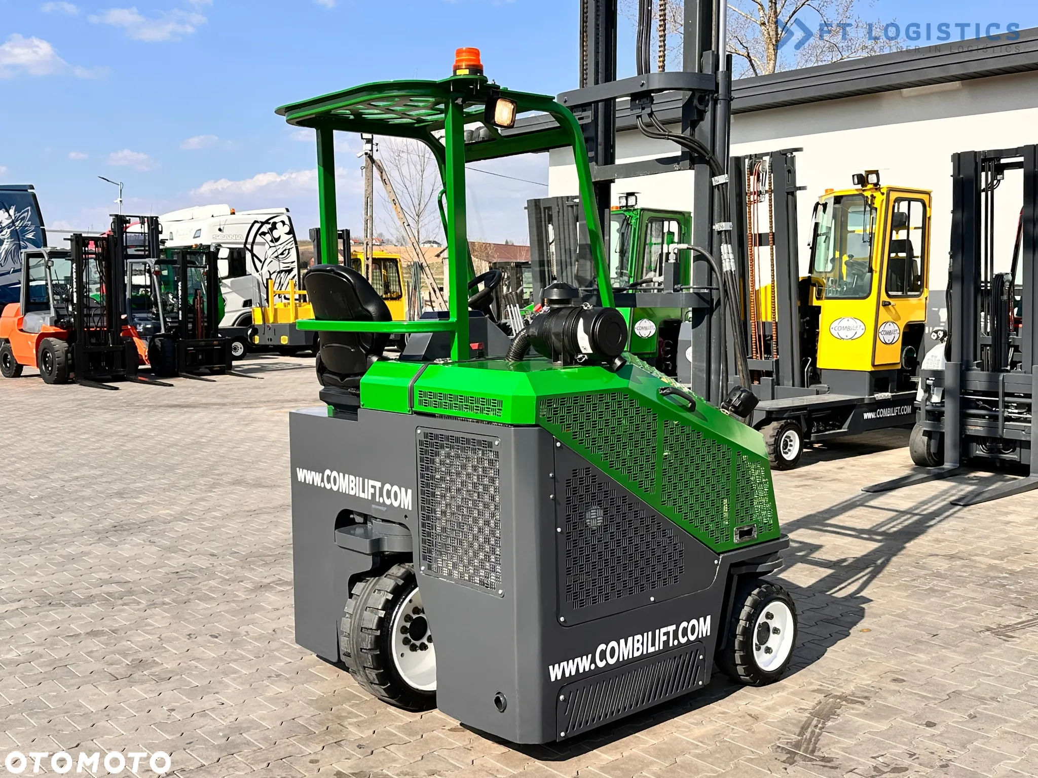 Combilift CB2500 / DIESEL / TRIPLEX / 5500MM / WOLNY SKOK / PRZESUW WIDEŁ / POZYCJONER / JAK NOWY - 30