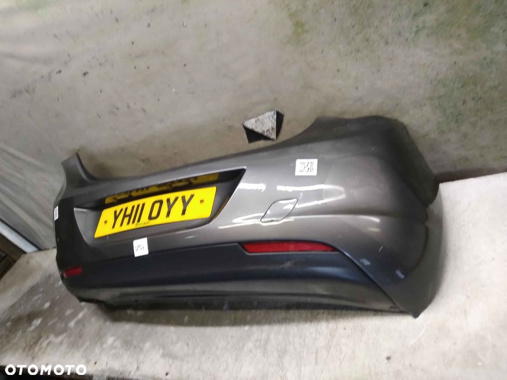 ^ ZDERZAK TYŁ TYLNY OPEL ASTRA J 4 IV Z177 SZARY GRAFITOWY HB - 3