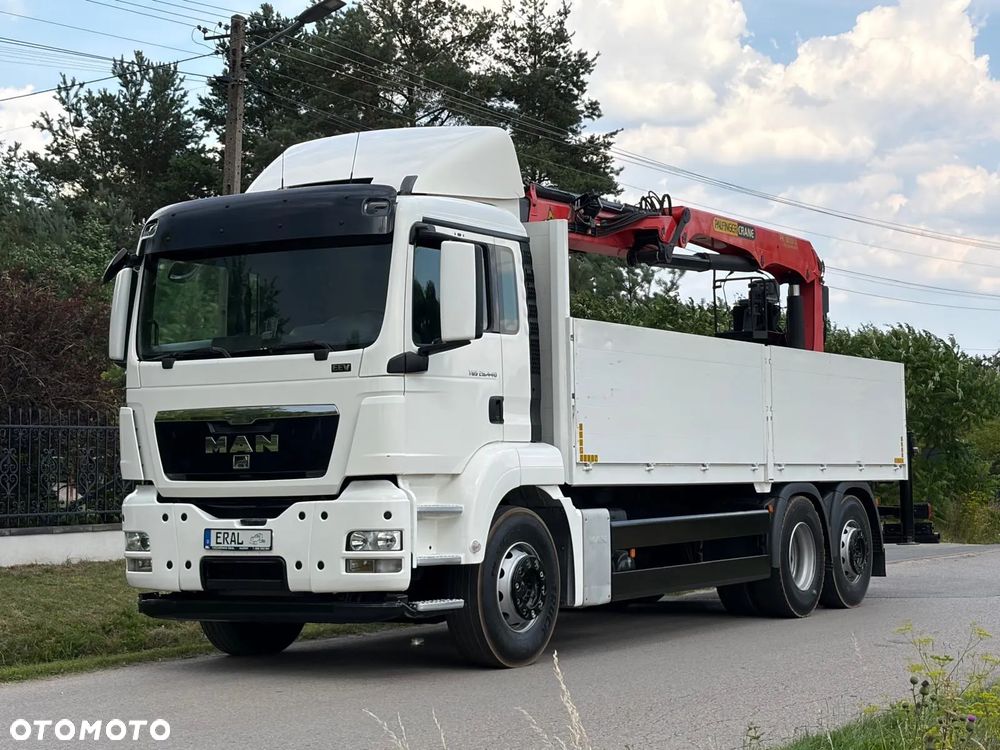 MAN TGS 26.440 Euro5 Palfinger PK 18000L Óś Skrętna Podwieszana Stan Idealny - 2