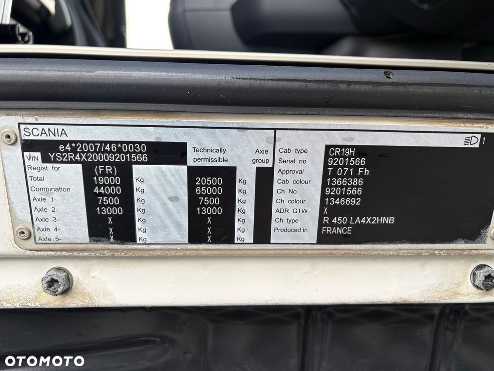 Scania R 450 | HIGHLINE | EURO 6 | RETARDER | CAŁA NA PODUSZKACH | HYDRAULIKA | WEBASTO | OPONY 90% | SPROWADZONA - 21