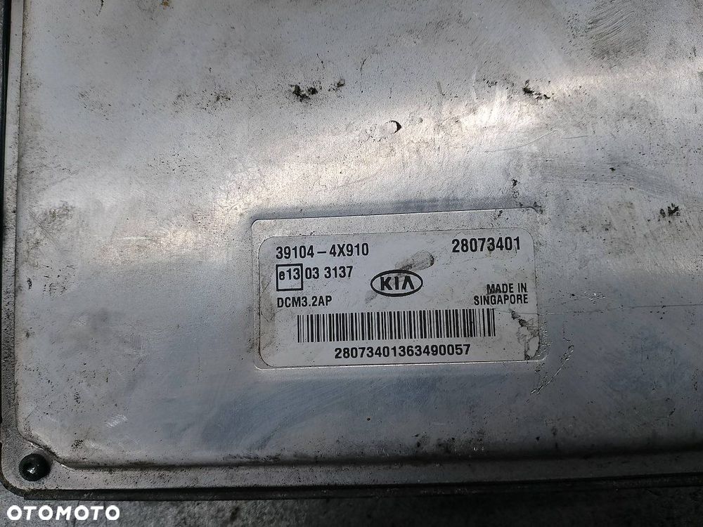 KOMPUTER, STEROWNIK KIA CARNIVAL II 39104-4X910 28073401 2.9 CRDI - 5