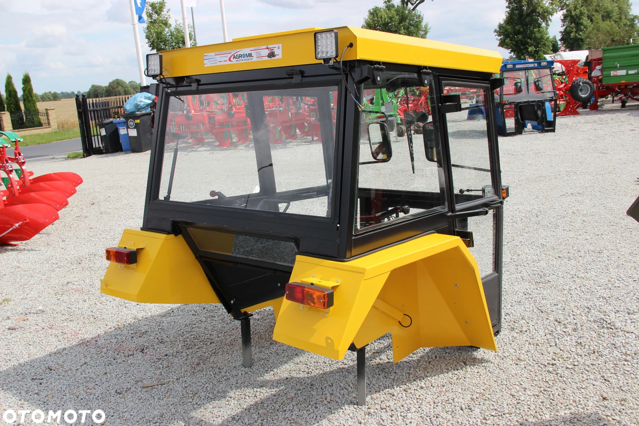 Kabina ciągnikowa do ciągnika D LUX Ursus C330 C-330 kabiny żółta - 5