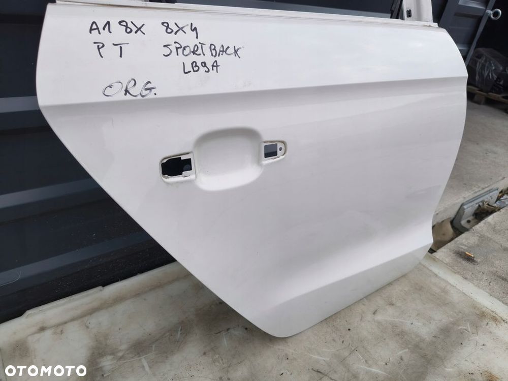 DRZWI PRAWY TYŁ AUDI A1 8X 8X4 SPORTBACK LB9A ORYGINAŁ ! - 10