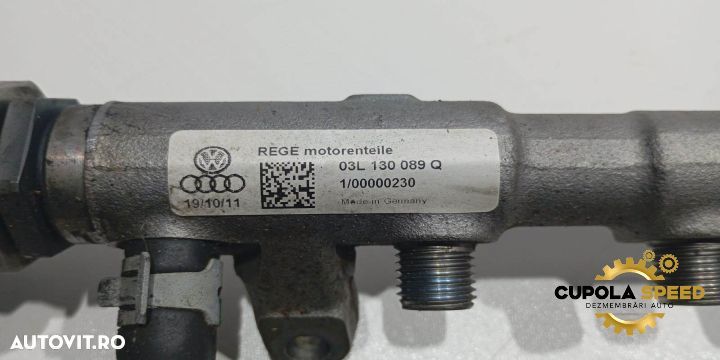 Rampa injectoare 2.0 TDI 03L130089Q Audi A4 B8/8K [2007 - 2011] - 2