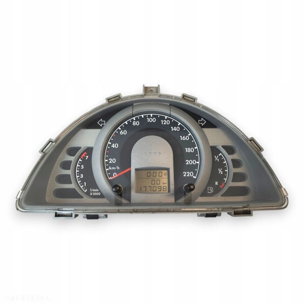 LICZNIK ZEGARY VW Fox 1.2 6V 1.4 8V Benzyna 177 098km europa - 3